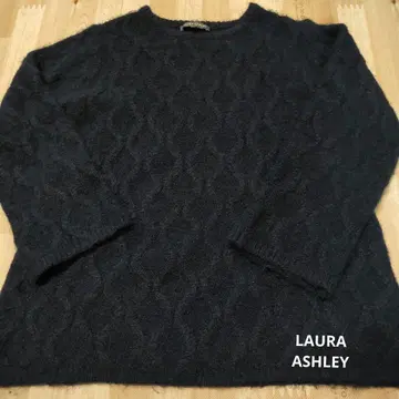 LAURA ASHLEY 다크 네이비 니트 스웨터 38