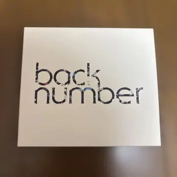back number 러브 스토리 최초 한정판 A