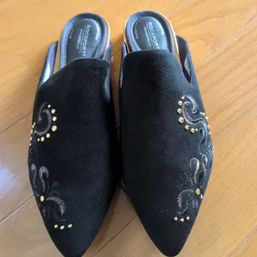 락포트 토탈모션 럭스 블랙 뮬