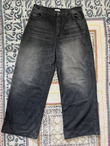 sedagle 블랙 와이드 팬츠
