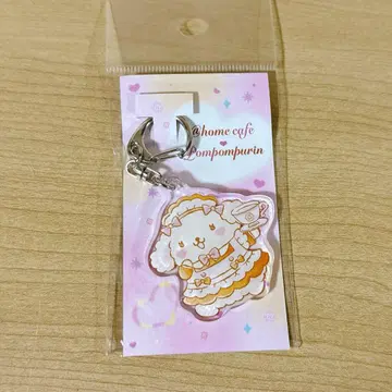폼폼푸딩 마카롱 앗토호무 카페 아크릴 키링