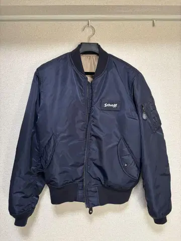 Schott 네이비 MA-1 자켓