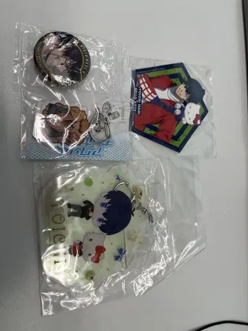 블루 록 산리오 Hello Kitty 아크릴 키링 세트