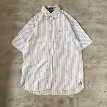 Tommy Hilfiger 타미힐피거 반팔 셔츠 스트라이프