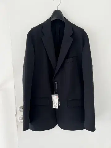 UNIQLO 칸도 자켓 울 라이크 미사용 새상품 블랙 XL