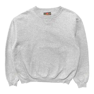 구제 의류 무지 러셀 멤버스 마크 맨투맨 트레이닝복 블랭크 그레이