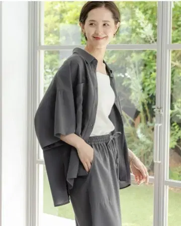 LEPSIM 멀티 메리트 카르제 5부 소매 셔츠