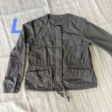 GAP 노카라 자켓 그레이 L 사이즈