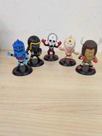 근육맨 피규어 5체 세트