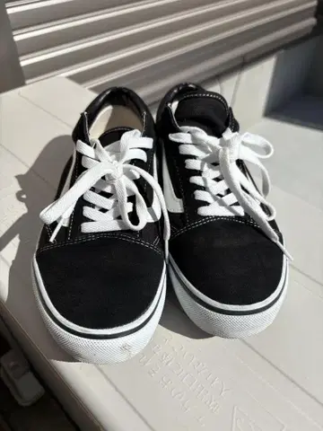 Vans 스니커즈 블랙/화이트