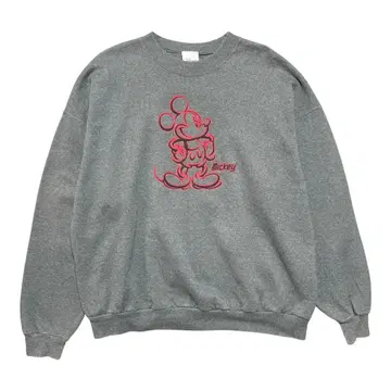 USA 구제 의류 디즈니 미키마우스 맨투맨 캐릭터