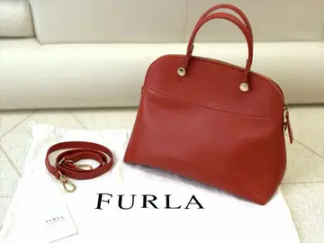 FURLA 파이퍼 핸드백 오렌지 2way