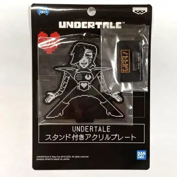 UNDERTALE 스탠드 포함 아크릴 플레이트 메타톤