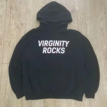 VIRGINITY ROCKS 블랙 후드티 M