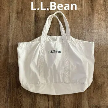 L.L.Bean 화이트 토트백