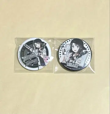 뱅드림 미사키 야구 캔뱃지