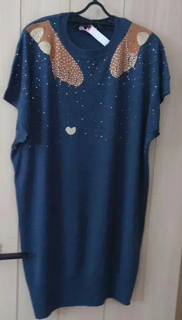 츠모리치사토 니트 원피스