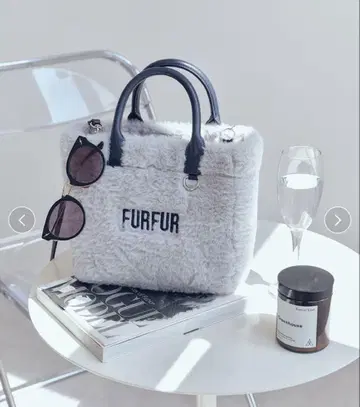 FURFUR 에코 퍼 토트백