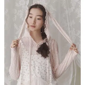 merry jenny rabbit 레이스 후드 상의