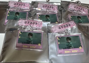 밀키웨이 TSUTAYA 팝업 연동 키링 료코