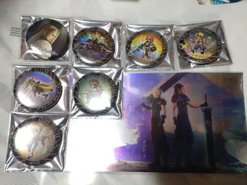 FF7 제1 마황로를 폭파하라 FFBE 세피로스 클라우드 지탄 캔 배지