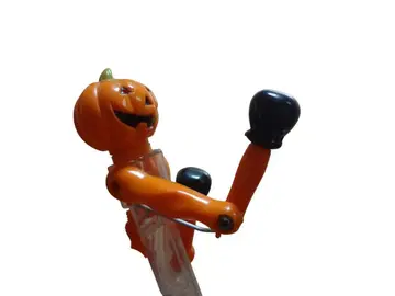 할로윈 완구 호박 군 복싱 펀칭