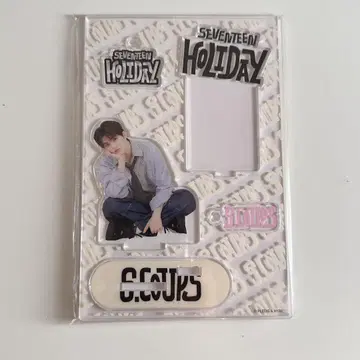 세븐틴 holiday 팬미팅 아크릴 스탠드 에스쿱스