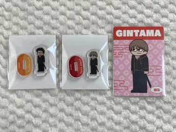 은혼 지로리 미니 아크릴 스탠드 특전 카드 콘도 오키타