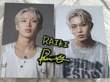 THE LAST PIECE 엽서 스티커 RAIKI 라이키