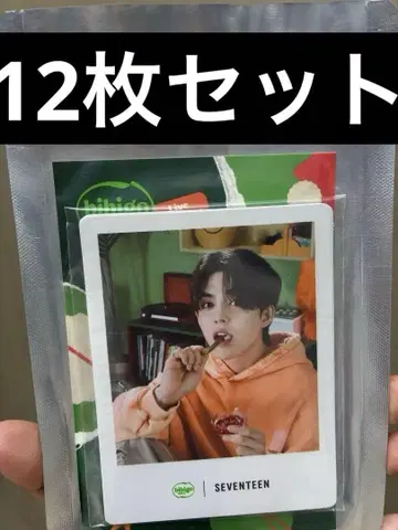 SEVENTEEN 비비고 카드 트레이딩 카드 폴라로이드 12장 세트