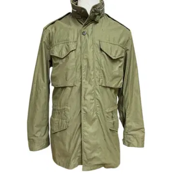 60s 미군 실물 M-65 2nd 알루미늄 지퍼 필드 자켓