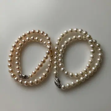 펄 목걸이 2세트