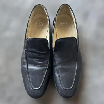 SHIPS 블랙 가죽 로퍼