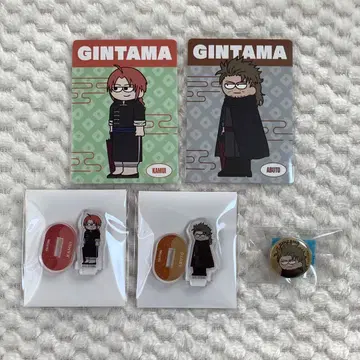 은혼 지로리 미니 아크릴 스탠드 마메칸 특전 카드 카무이 아부토