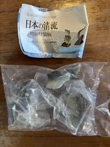 일본의 청류 어류 모형 아카메