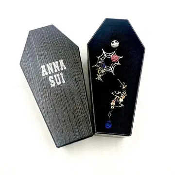 ANNA SUI 잭 거미줄 귀걸이 Halloween (한쪽 귀용)