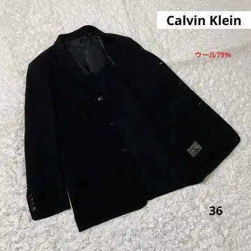 캘빈클라인 Calvin Klein 자켓 울 75% 돌려입기