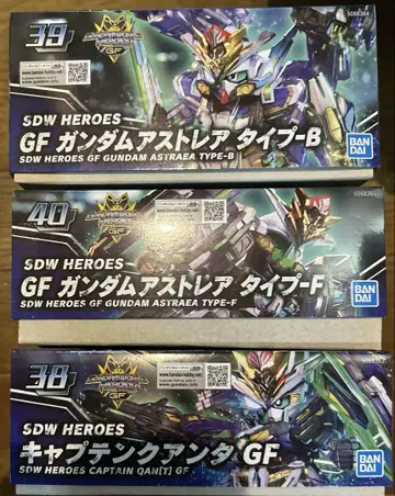 SDW HEROES 캡틴 쿠안타+GF 아스트레아 총 3개 세트