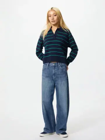 UNIQLO 유니클로 배기 커브 진즈 23