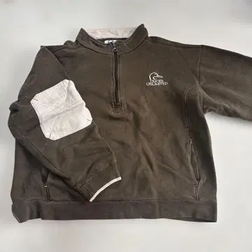 DUCKS UNLIMITED 지퍼 맨투맨 L