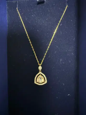 SWAROVSKI 골드톤 목걸이