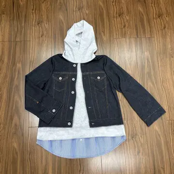 와코루 마치 데님 프린트 컷소