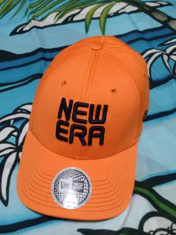 NEW ERA 39THIRTY 오렌지 캡 Medium-Large