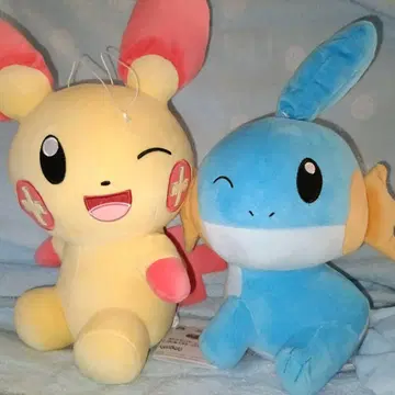 플러시 루 미즈고로우 봉제 인형 세트