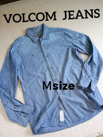 VOLCOM JEANS 데님 긴팔 셔츠