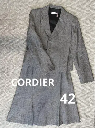 CORDIER 그레이 스커트 셋업 LL
