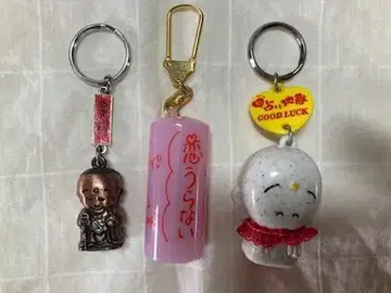 레트로 복권 키링 3개 점술 지장보살 사랑 점술