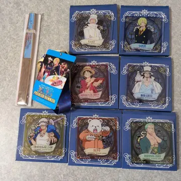 USJ 상디 해적 레스토랑 코스터 전종 VIP 한정판 원피스 부채