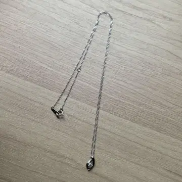 K10 목걸이 화이트