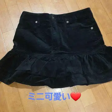 귀여운 미니 스커트 2장 세트